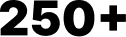 250+